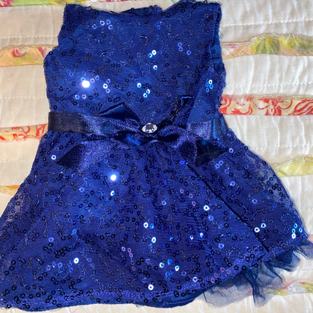 American Girl Blue Dress
